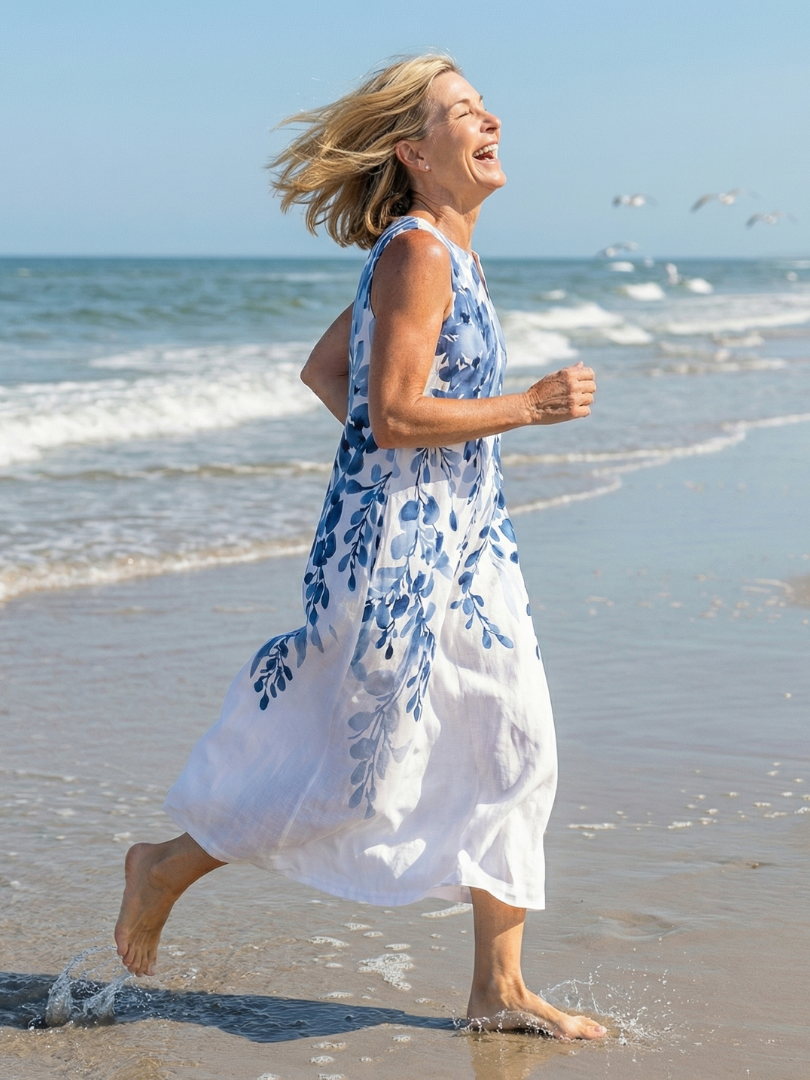 Azura Chill Breeze Maxi Dress Side View