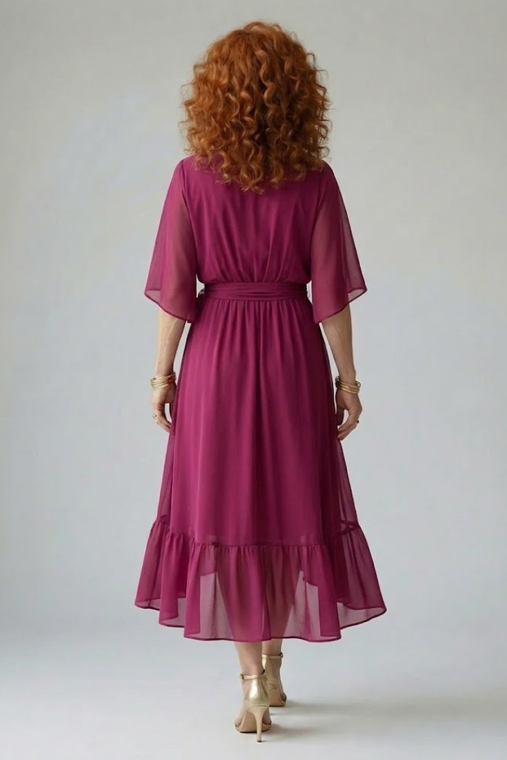 Elric | Light Drape Midi Dress