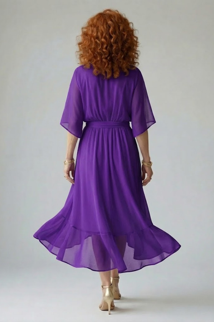 Elric | Light Drape Midi Dress